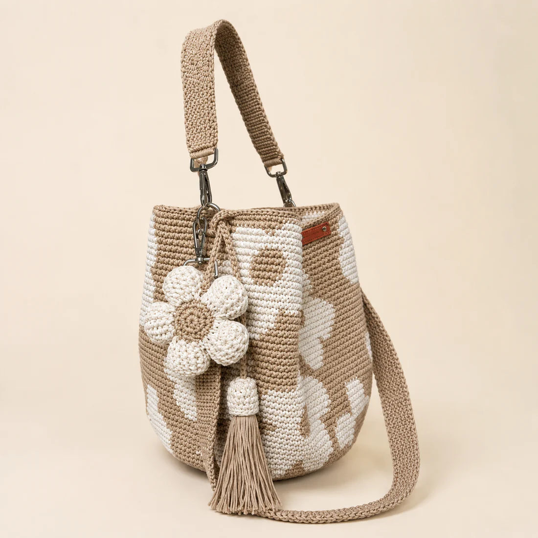 Handmade Crochet Flower Bag